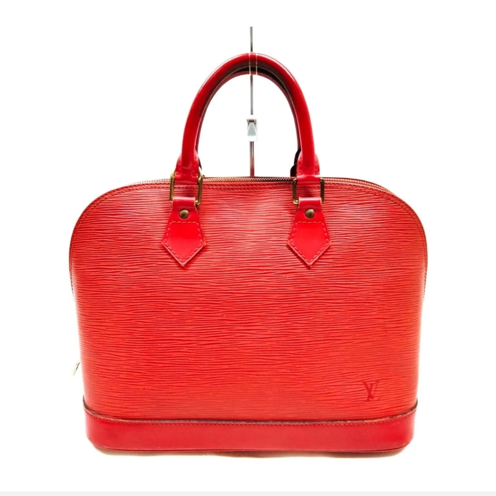 Louis Vuitton LV Handbag M52147 Alma Red Epi ❤